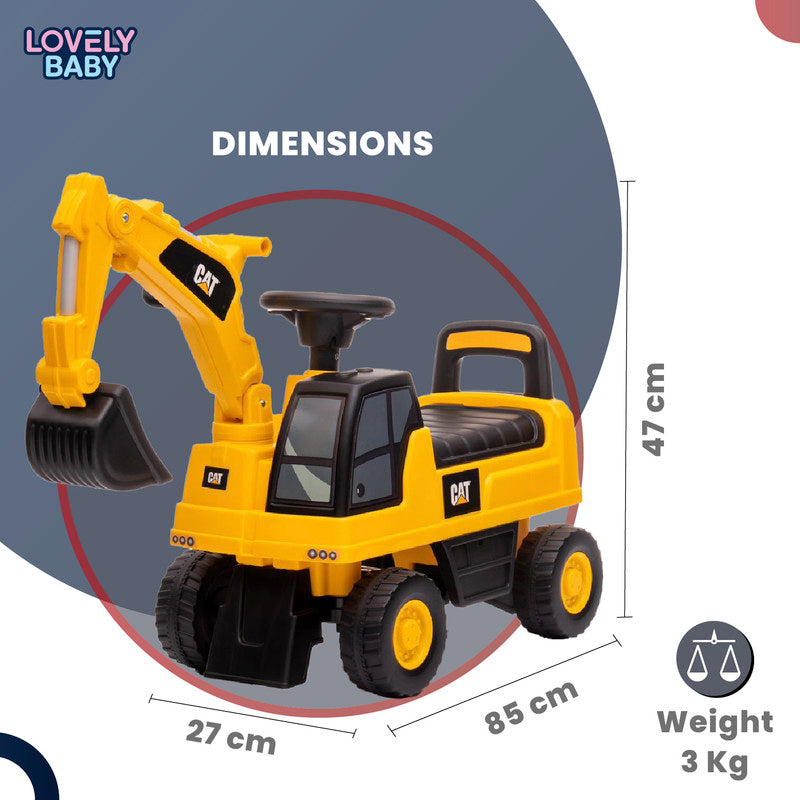CAT Digger Ride-On Car
