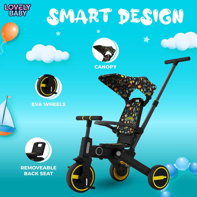 Lovely Baby 7-in-1 Versatile Trike for Kids