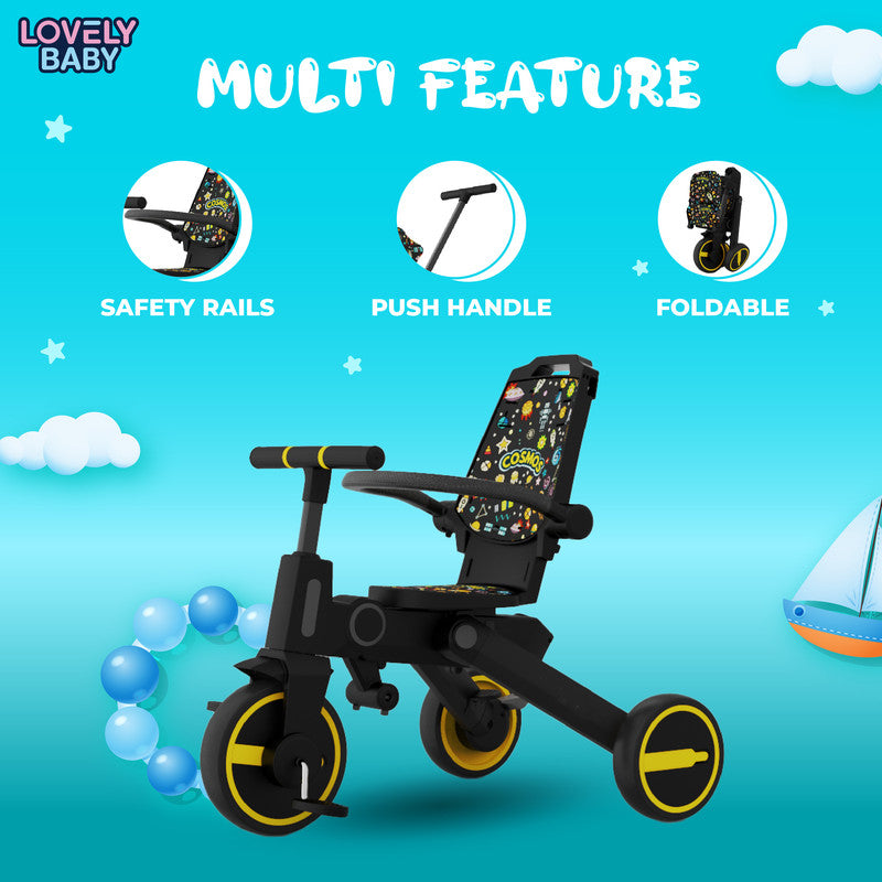 Lovely Baby 7-in-1 Versatile Trike for Kids