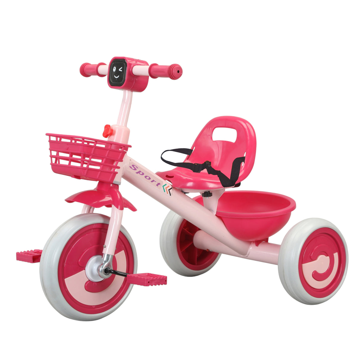 Lovely Baby Kids Tricycle with Music & Light