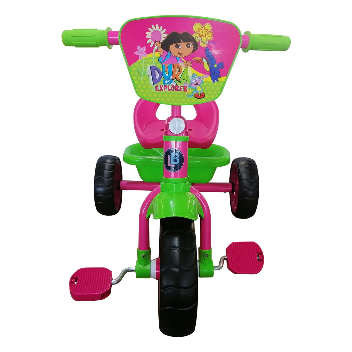 Lovely Baby Plug & Play Trike with Rear Basket