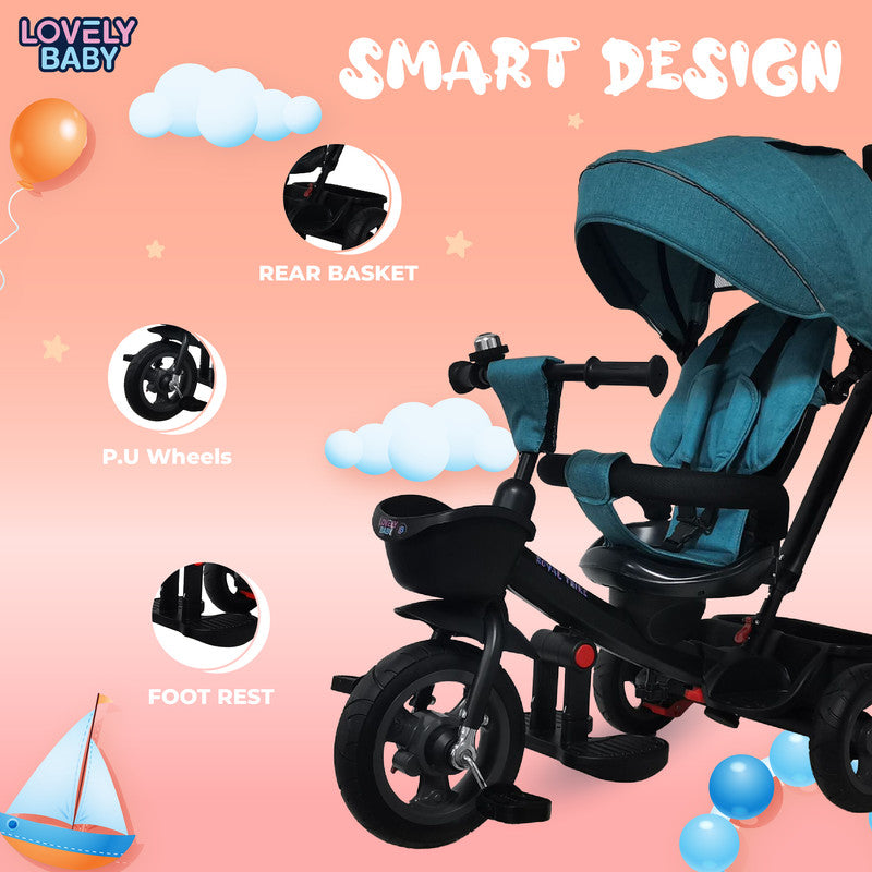 Lovely Baby 360° Swivel Trike for Kids