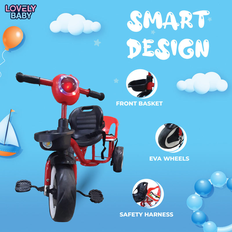Lovely Baby 2 Seater Tricycle for Kids