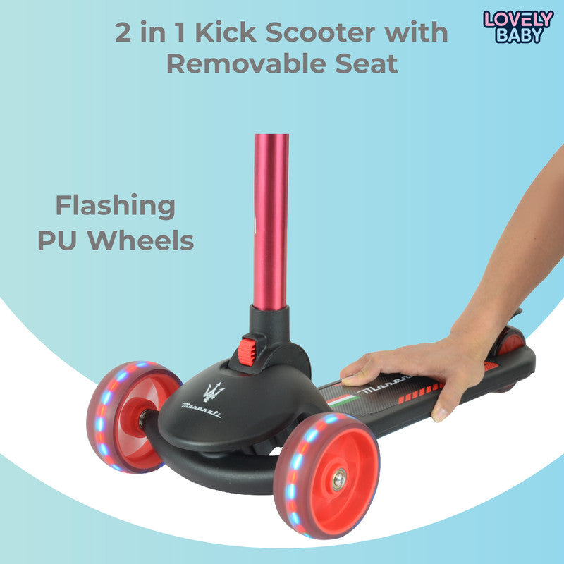 Maserati 2-in-1 Kids Scooter
