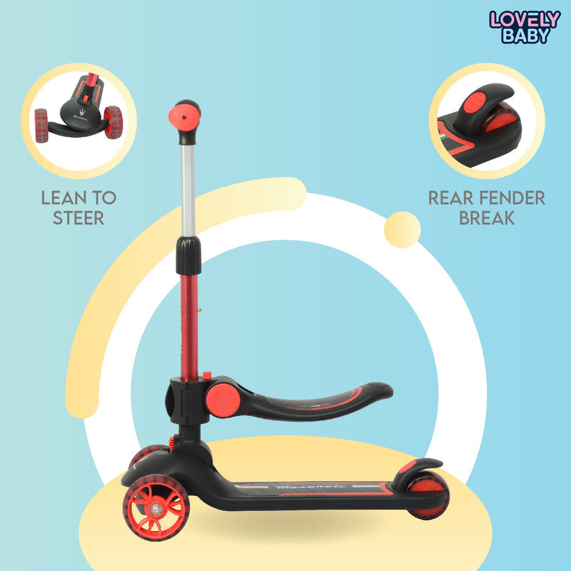 Maserati 2-in-1 Kids Scooter