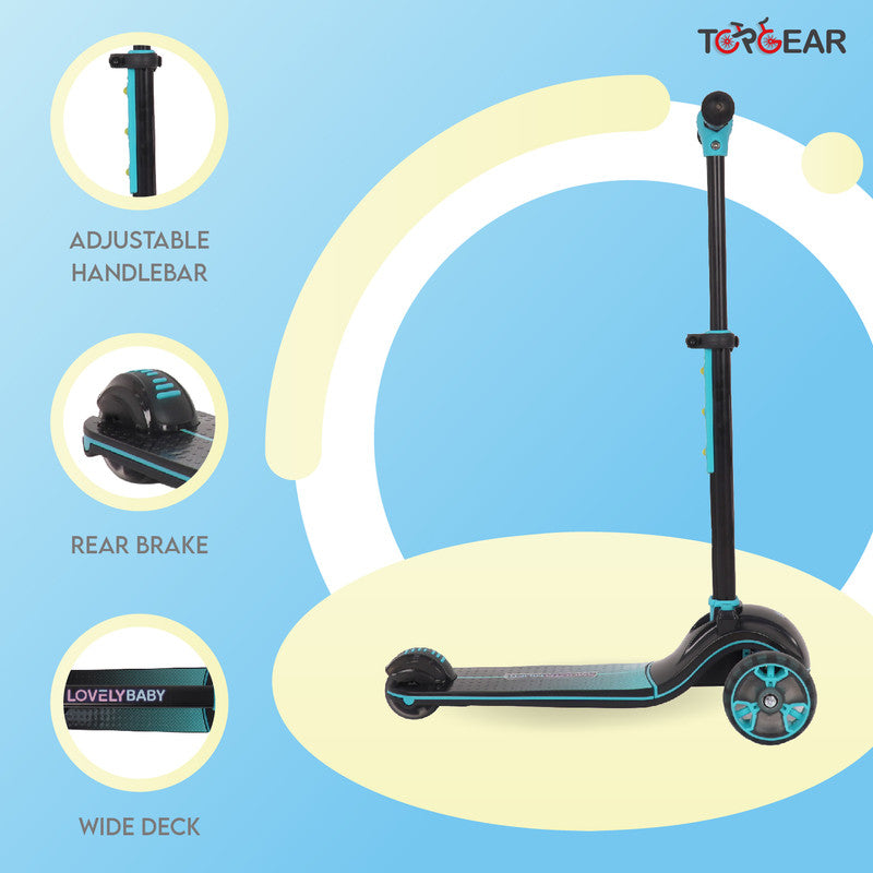 Lovely Baby 3-Wheel Kids Scooter