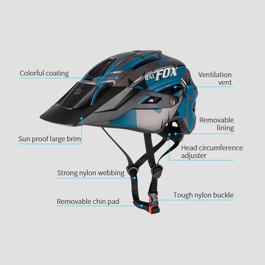 BatFox Cycle Helmet
