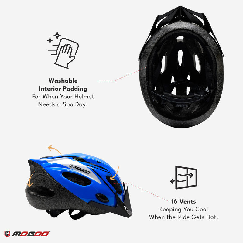 Mogoo Adult Helmet - Blue