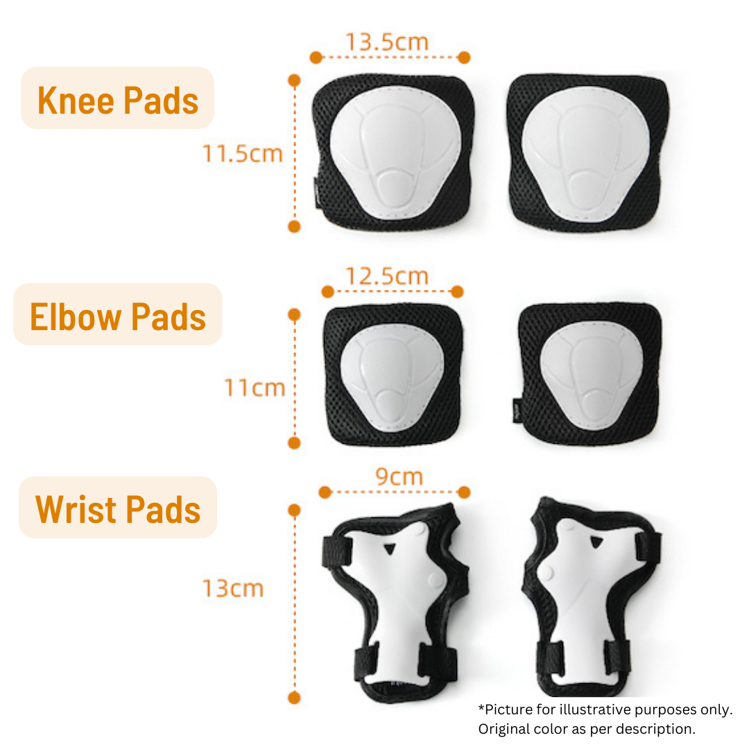 Mideer Knee, Elbow & Wrist Protective Gear Set - Gradient