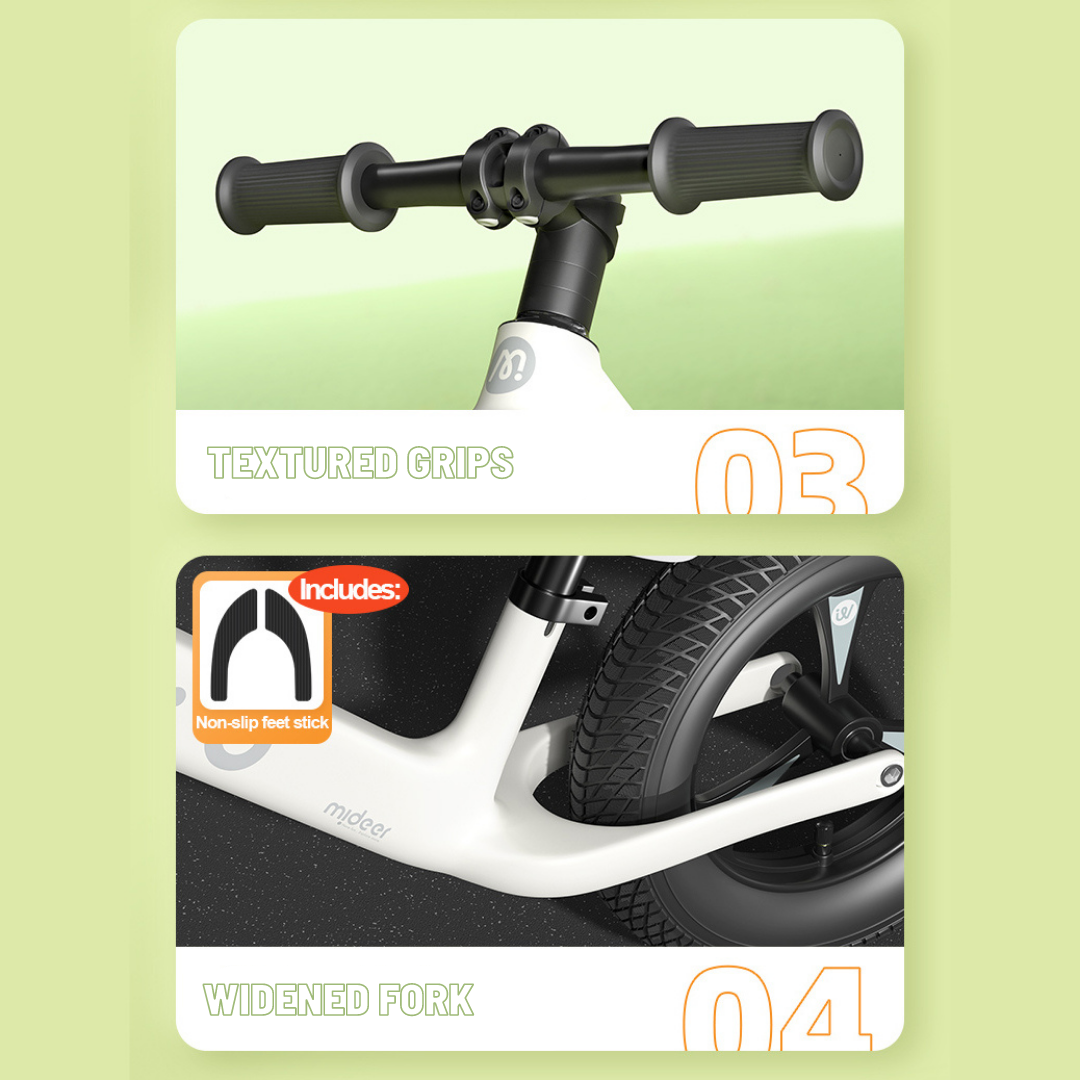 Mideer Balance Bike - Pastel Green