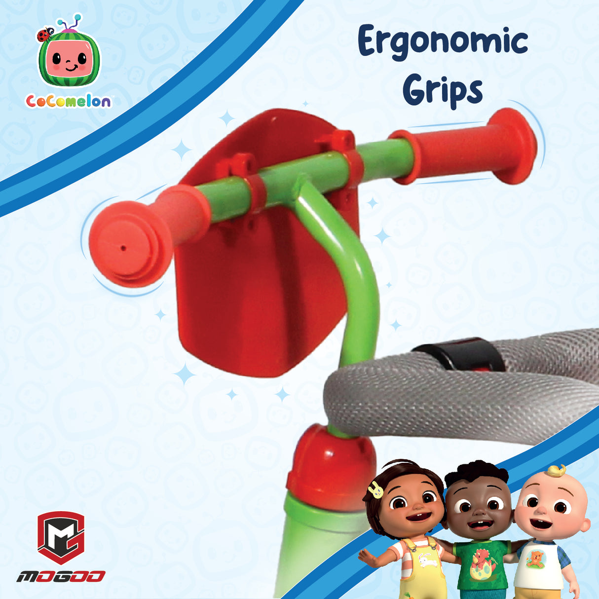 Mogoo Cocomelon Playtime Tricycle