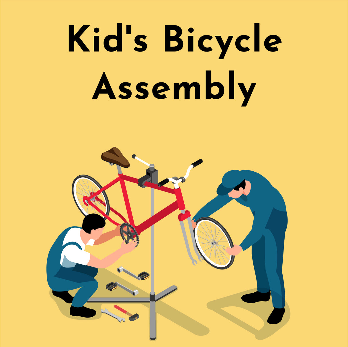 Kids Bicycle Assembly