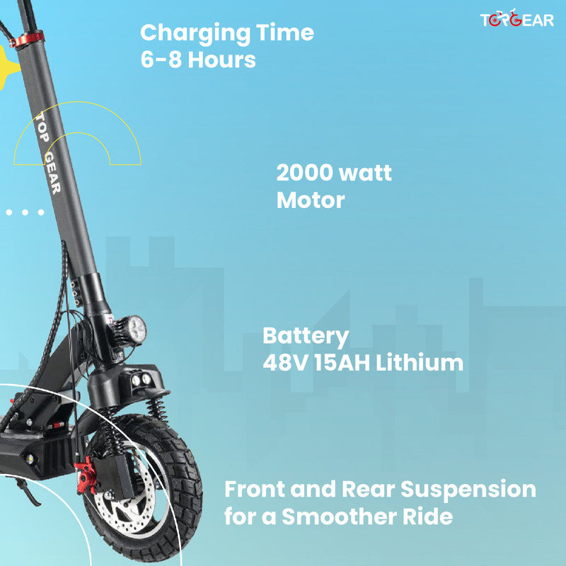 Top Gear TG 750 PRO Folding Electric Scooter