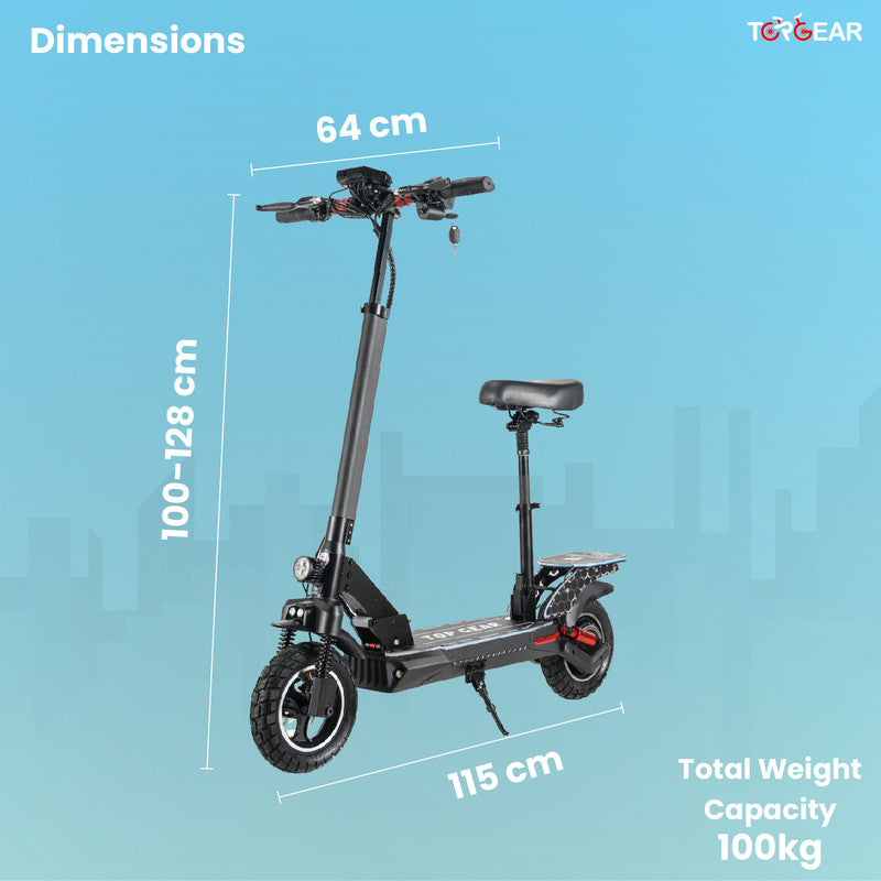 Top Gear TG 750 PRO Folding Electric Scooter