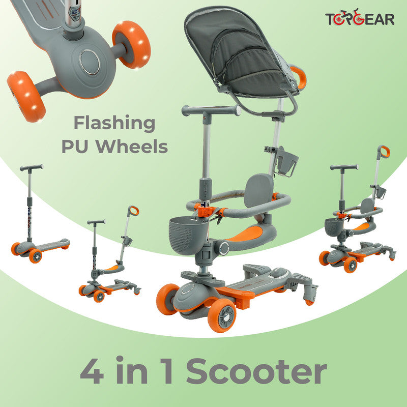 Top Gear 4-in-1 Scooter for Kids