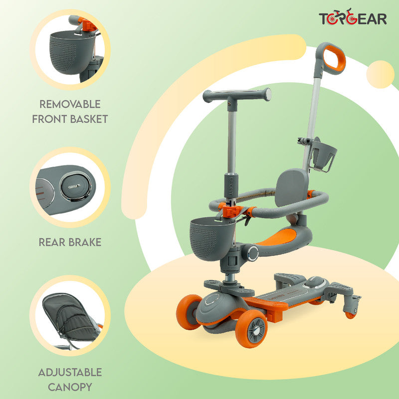 Top Gear 4-in-1 Scooter for Kids