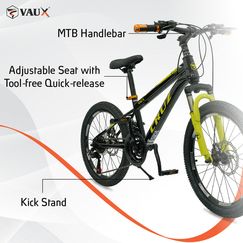 Vaux Cruz 21 Speed 20" Kids Bike