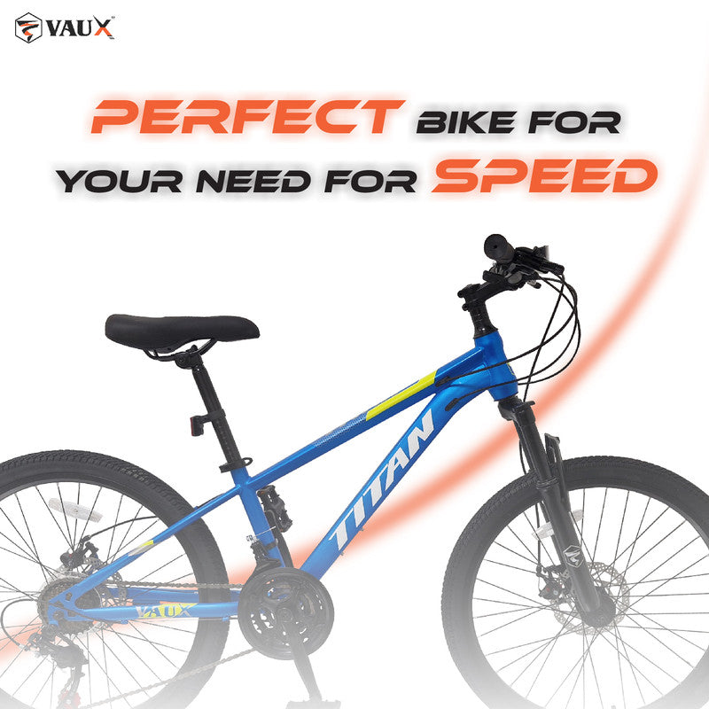Vaux Titan 21 Speed 24" Mountain Bike