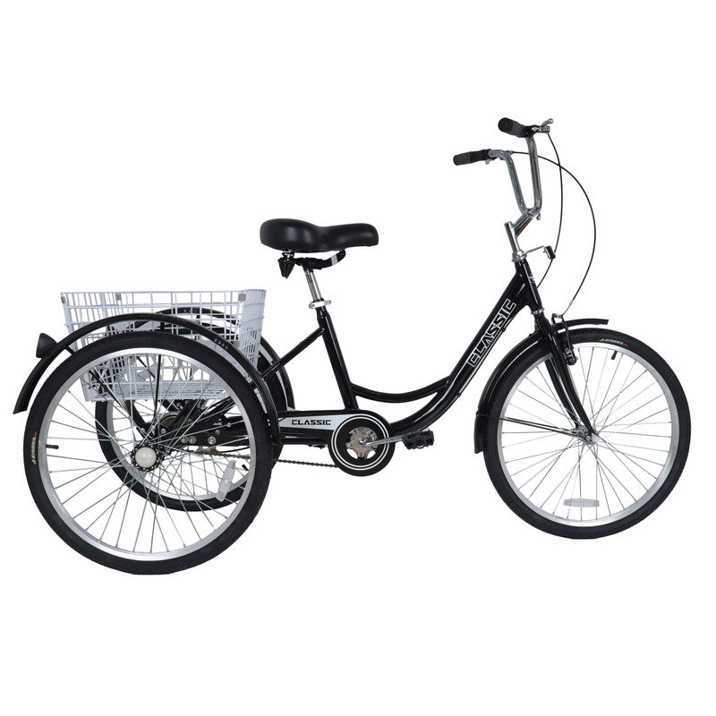 Vaux Classic 26" Adult Tricycle with Basket