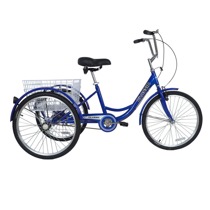 Vaux Classic 26" Adult Tricycle with Basket