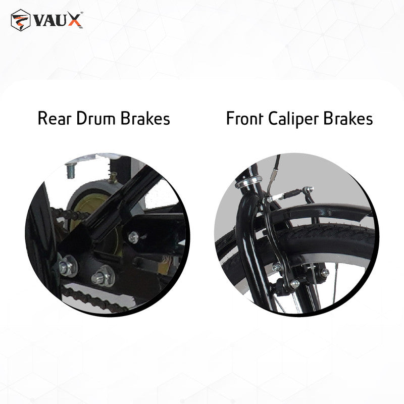 Vaux Classic 24" Adult Tricycle with Basket