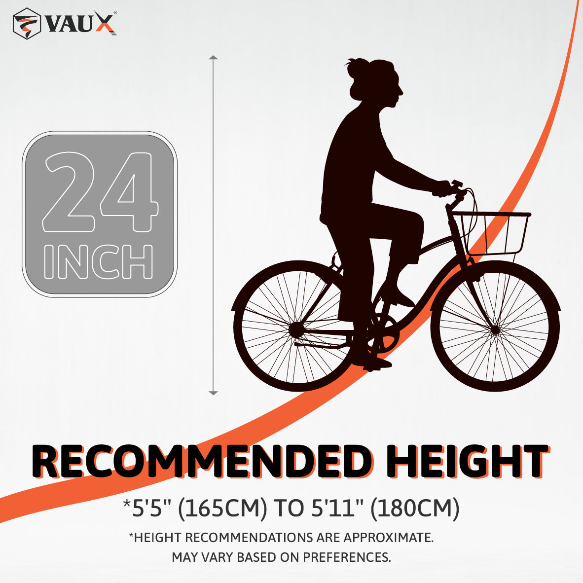 Vaux Comfort 24" City Bike