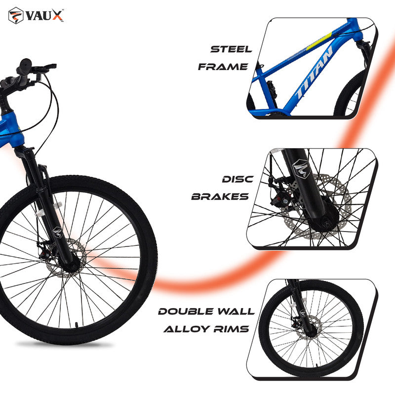 Vaux Titan Single Speed 26" Mountain Bike