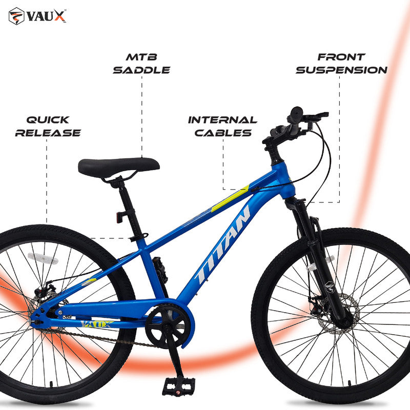 Vaux Titan Single Speed 26" Mountain Bike