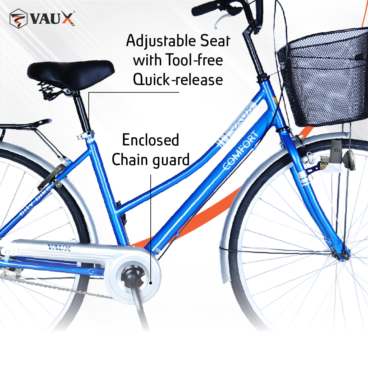 Vaux Comfort 26" City Bike