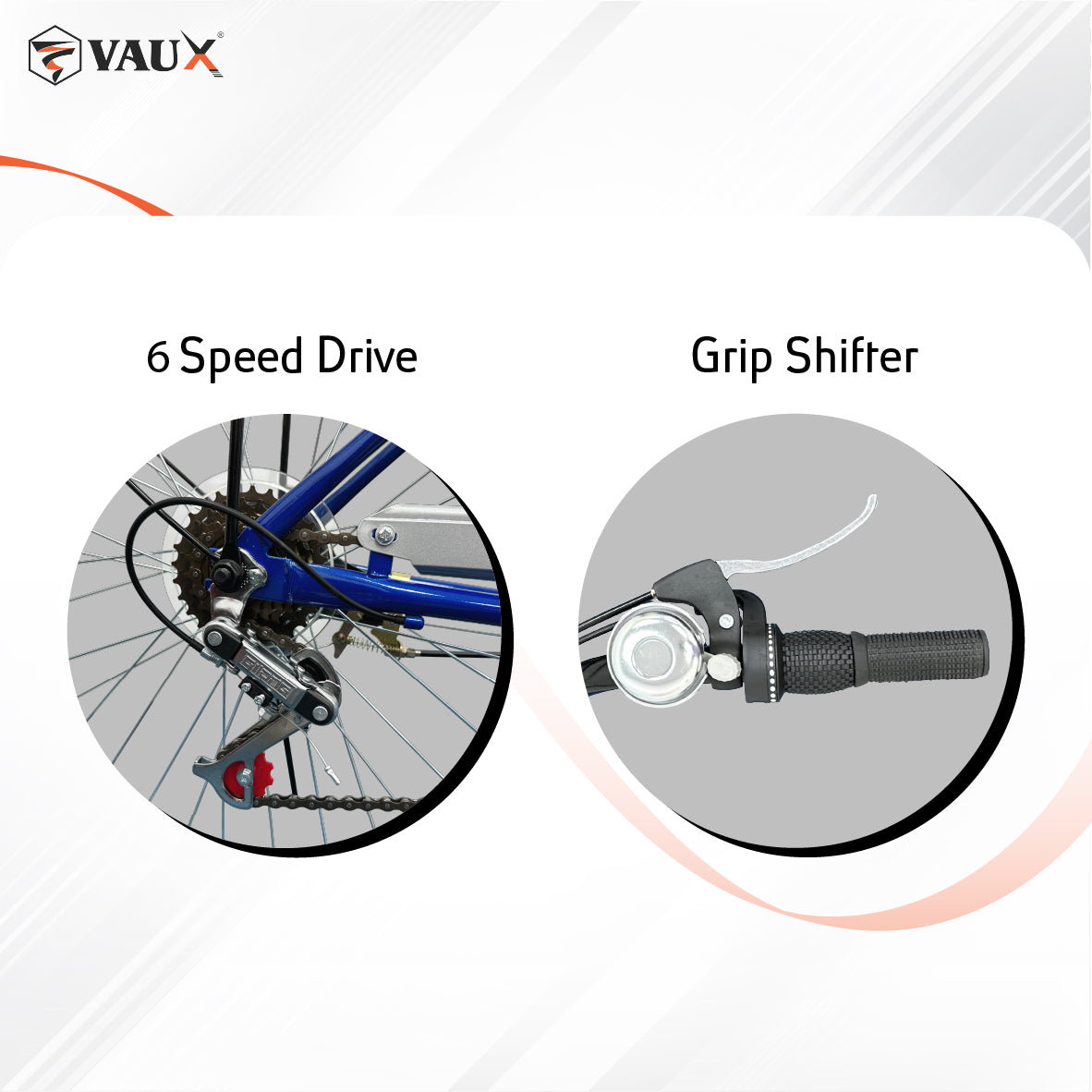 Vaux Comfort 26" 6 Speed City Bike