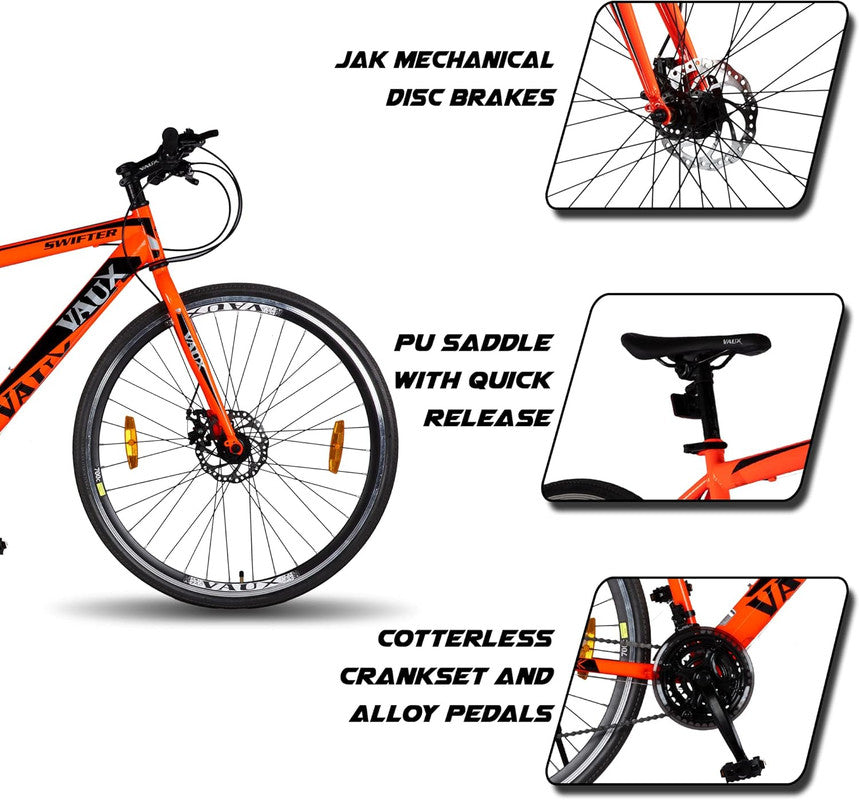 Vaux Swifter 700c Hybrid Bike