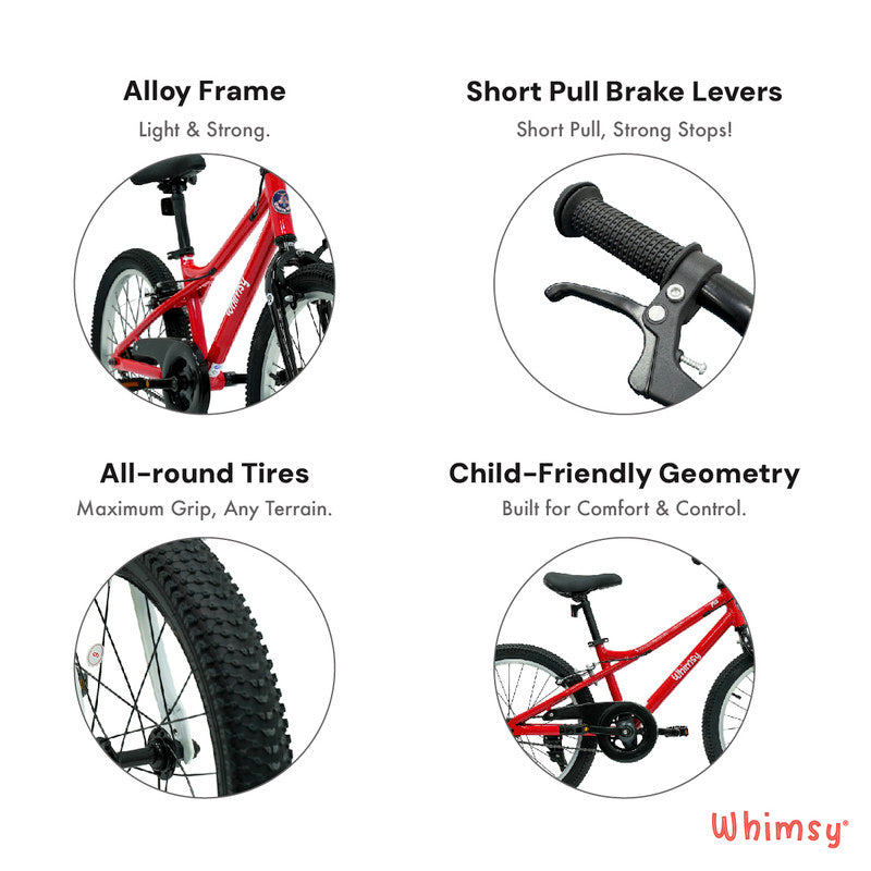 Whimsy - Pro Aluminum 20" Kids Bike
