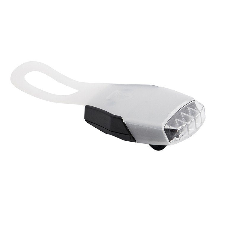 USB Rechargeable Front LED Light - White