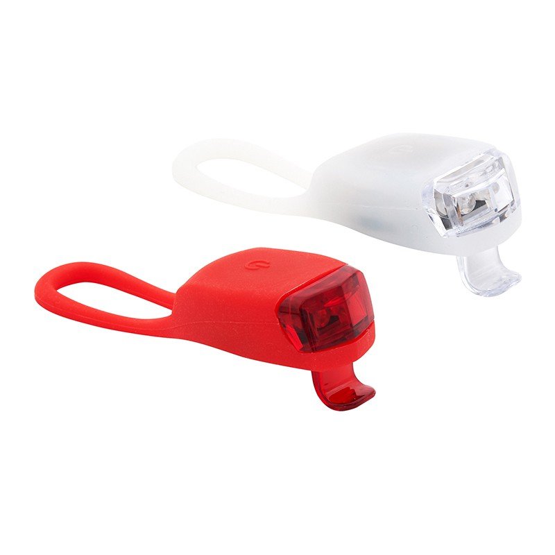 Silicon LED Set White & Red Lights