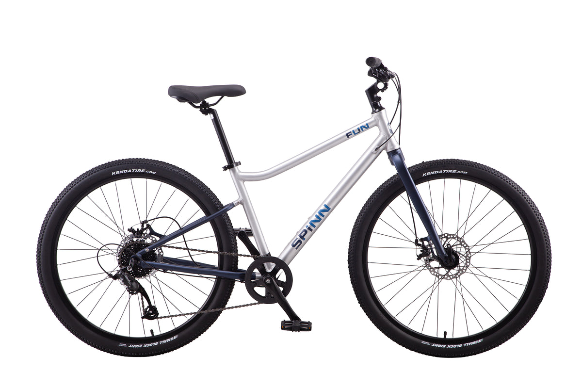 Spinn Fun 8D 26 bike in Storm Blue