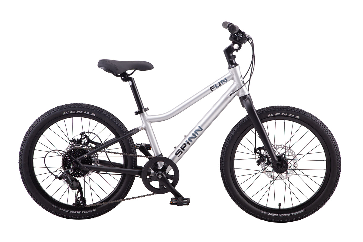 Spinn Fun 8D 20" Bike in Space Black