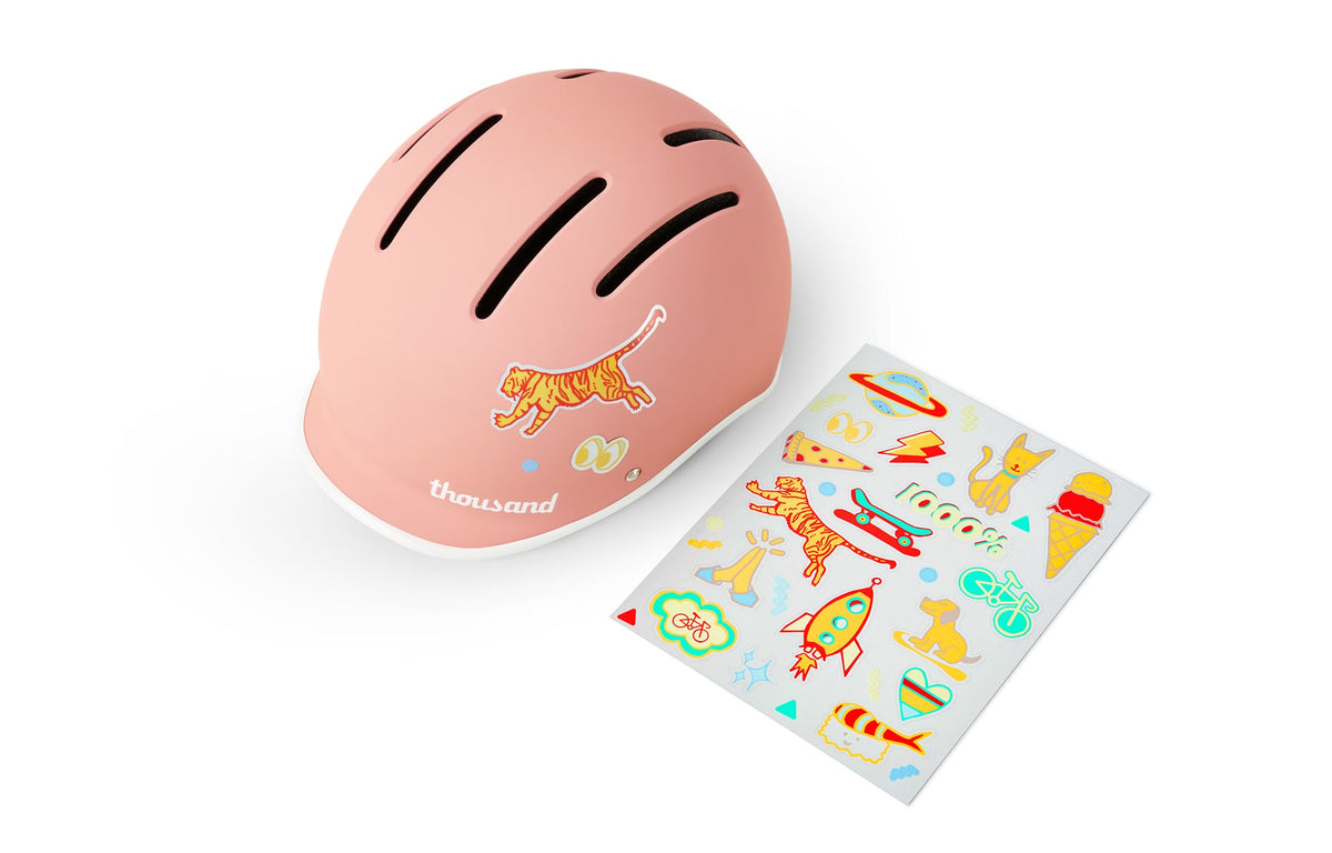 Thousand Jr. Kids Bike Helmet - XS - Power Pink