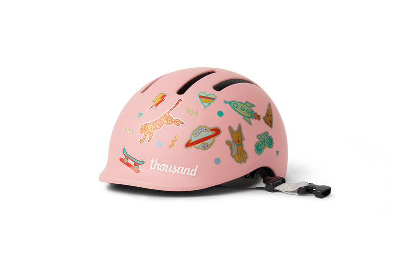 Thousand Jr. Toddler Bike Helmet - One Size - Plush Pink