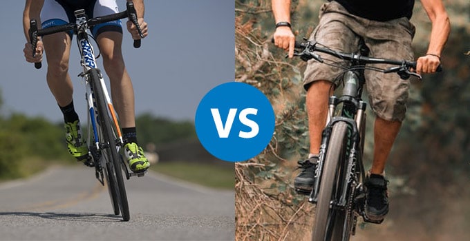 Mountain Bikes vs Road Bikes: Understanding the Differences & Benefits