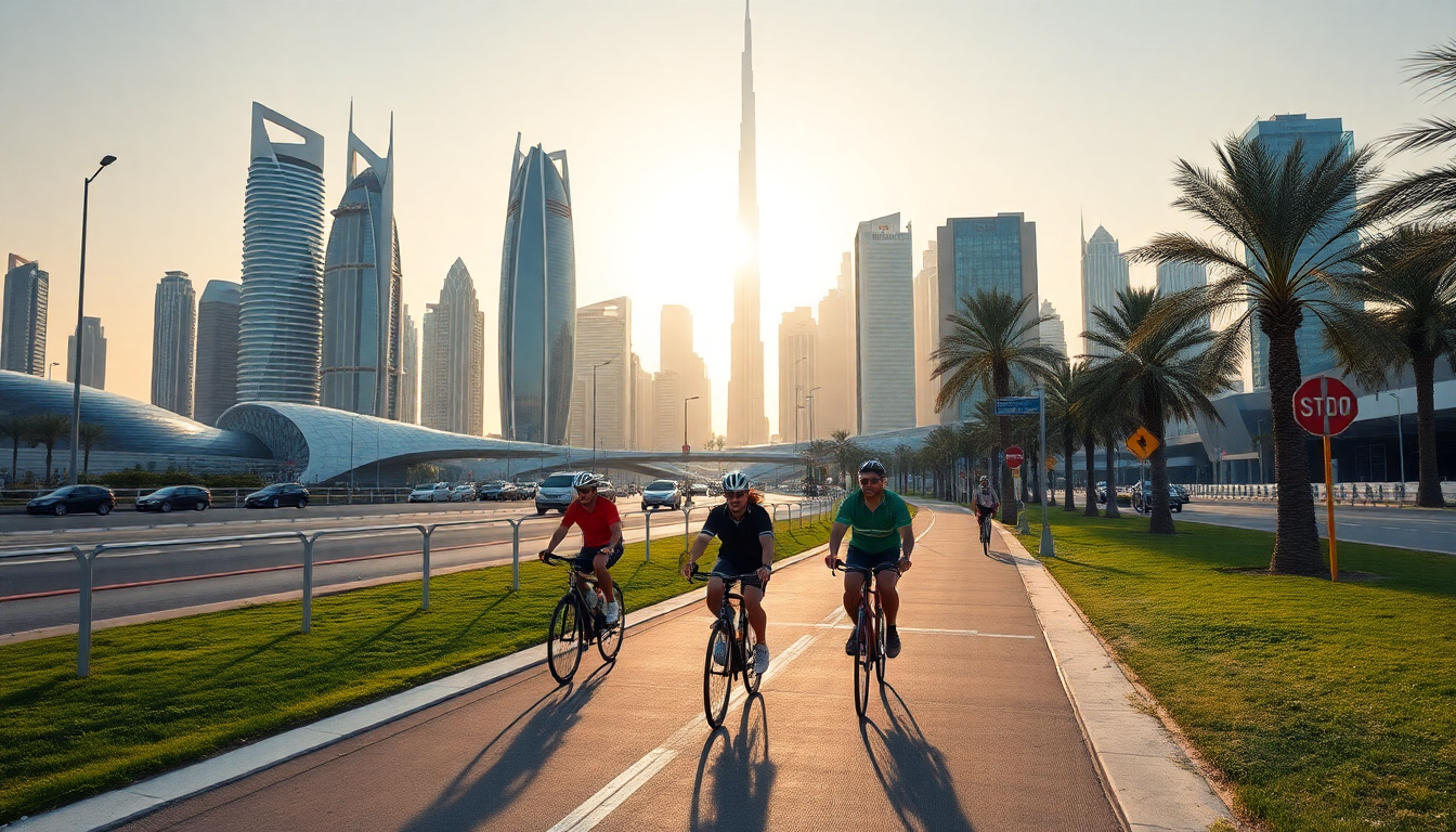 Discover Dubai's Cycling Oases: A Guide to the Best Rides in the City