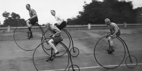 How the Bicycle Was Invented (And Why It Still Shapes the Bikes We Sell)