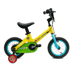 Mogoo Cocomelon Play 14" Kids Magnesium Bike for ages 3–5
