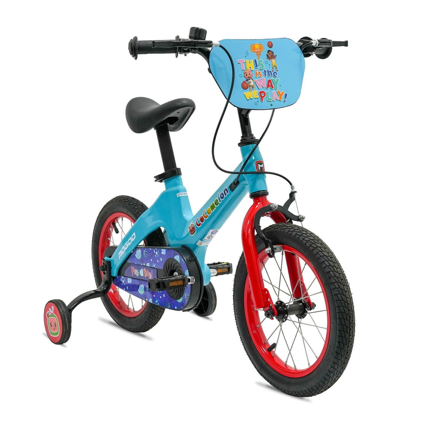 Mogoo Cocomelon Play 12" Kids Magnesium Bike