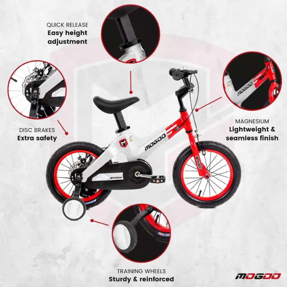 Mogoo Spark 14"  Kids Magnesium Bike