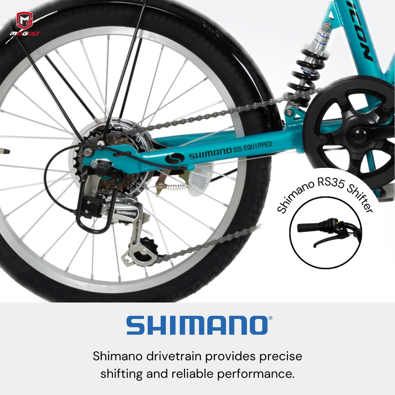 Mogoo Icon 6 Speed 20" Folding Bike