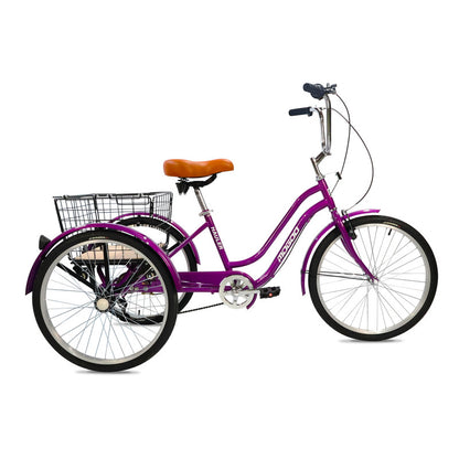 Mogoo Hauler 6 Speed 24" Adult Tricycle