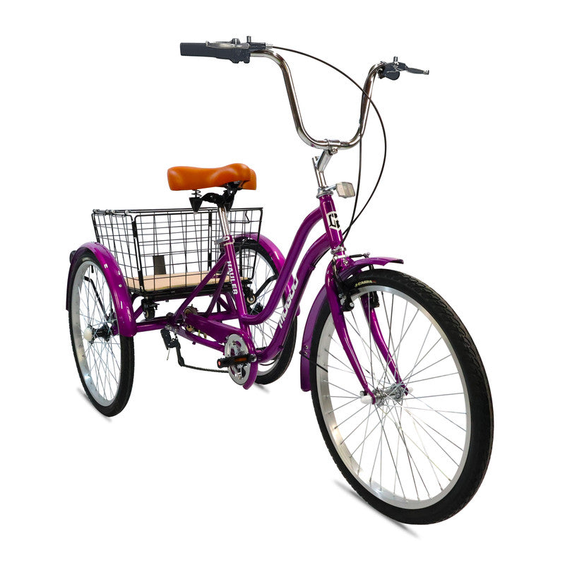 Mogoo Hauler 6 Speed 24" Adult Tricycle