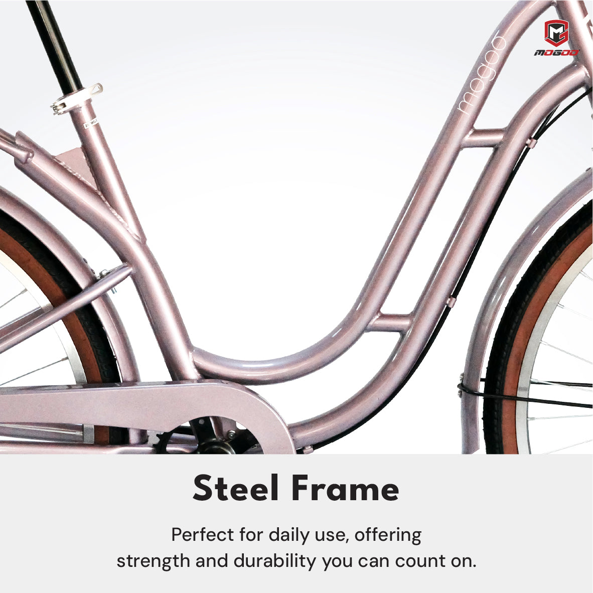 Mogoo Florida 24" Cruiser Bike