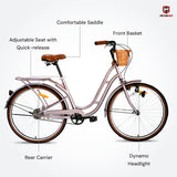 Mogoo Florida 24" Cruiser Bike