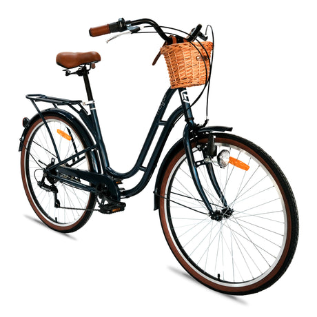 Mogoo Florida 24" Vintage 6 Speed City Bike — view 4 of 11